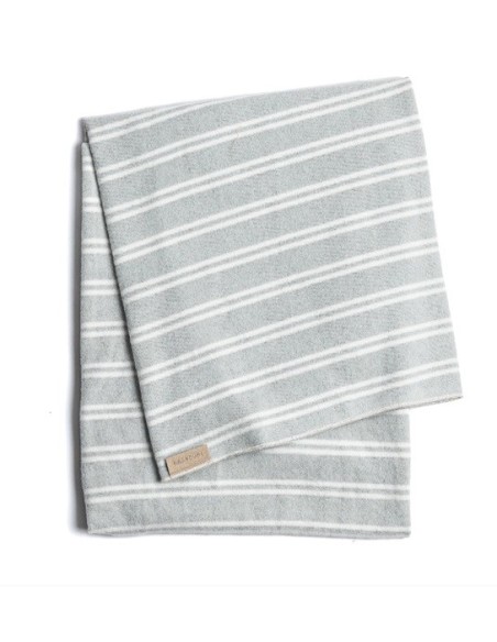 Bamboom- Coperta invernale Stripe Acqua