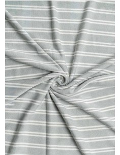 Bamboom- Coperta invernale Stripe Acqua 2