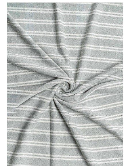 Bamboom- Coperta invernale Stripe Acqua