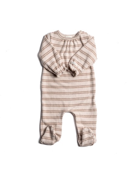 Bamboom- Tutina felpata Stripe Pink