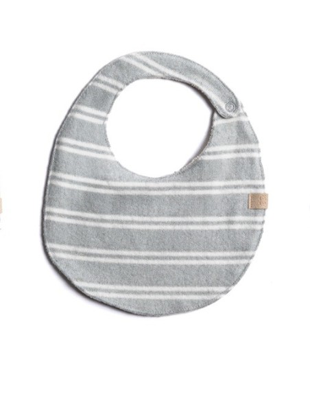 Bamboom- Set 3 bavaglini Stripe Acqua